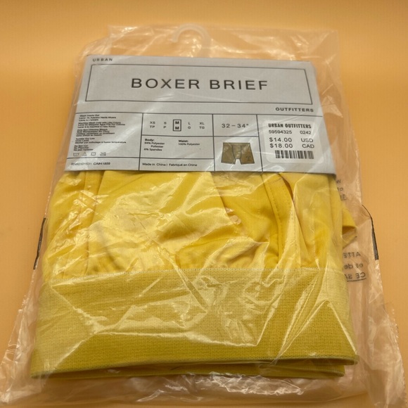 Urban Outfitters Mushroom Graphic Boxer Brief, M, NWT - Picture 3 of 6